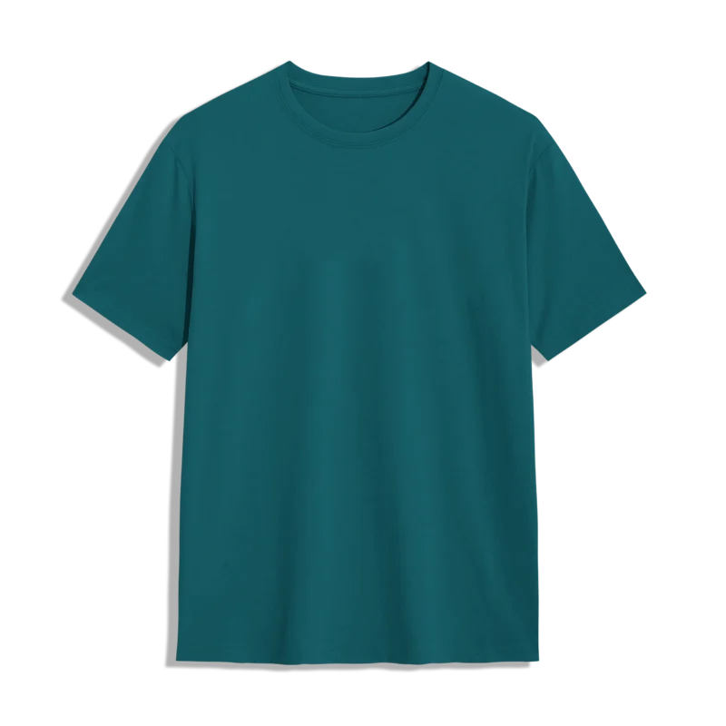 midnight green color regular t-shirt
