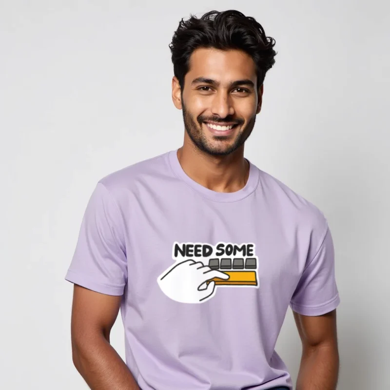 Lavender Need some space t-shirt regular fit
