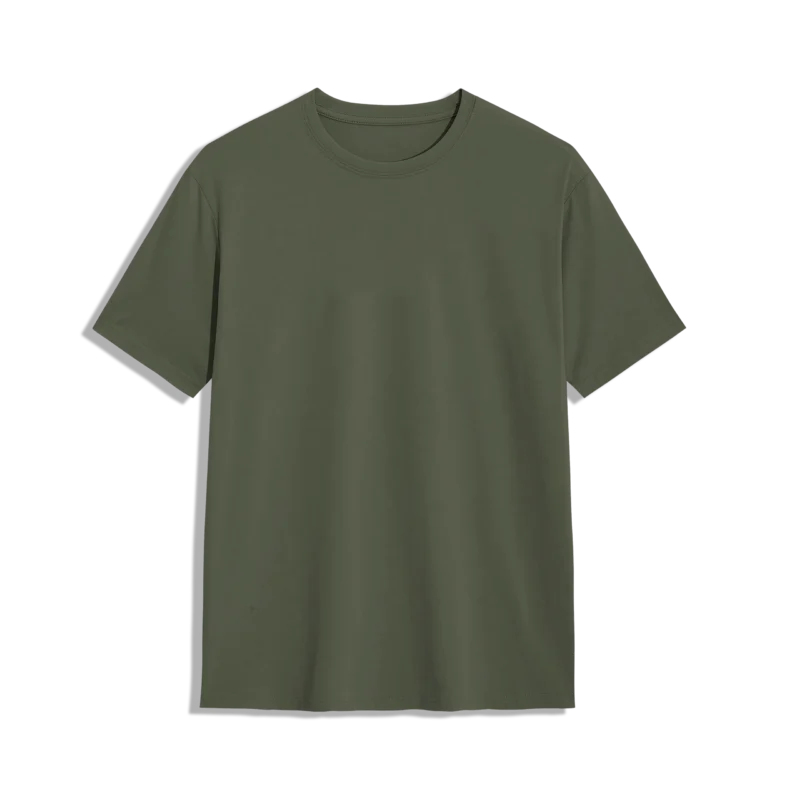 Olive regular fit t shirt