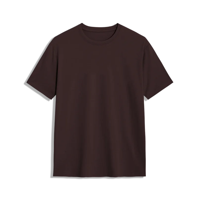 Maroon regular fit t shirt