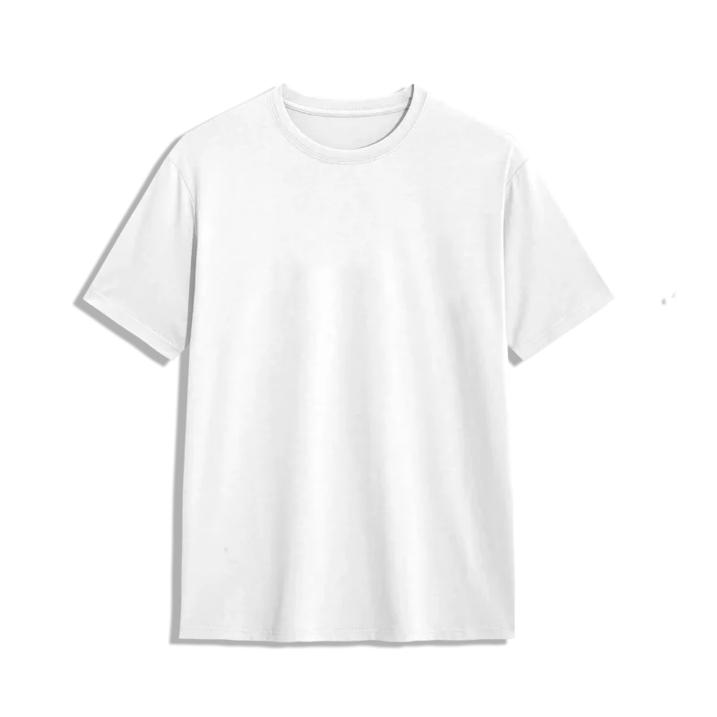 White regular fit t shirt