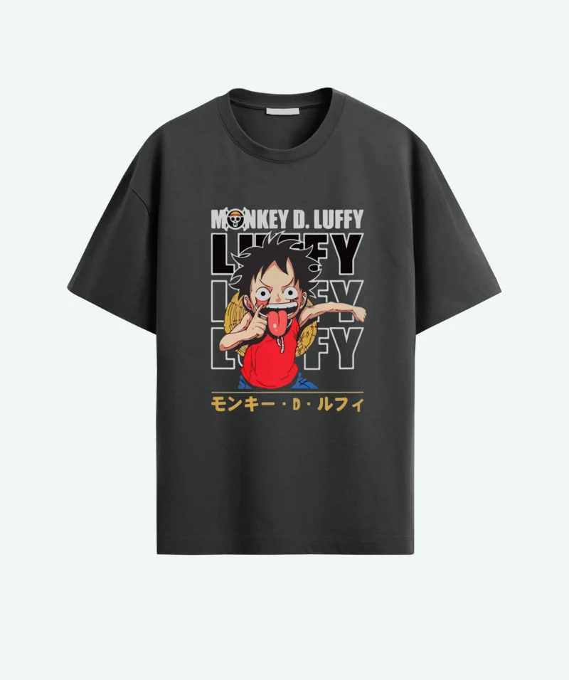 Black Color Oversized T-shirt