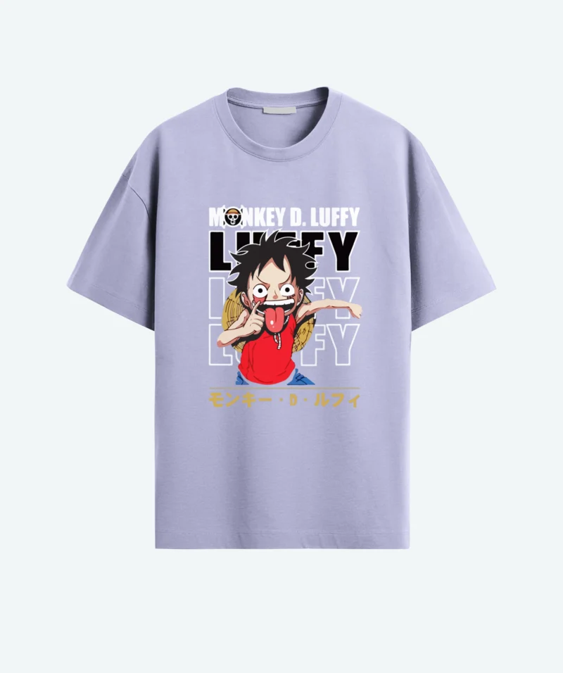 Lavender Color Oversized T-shirt